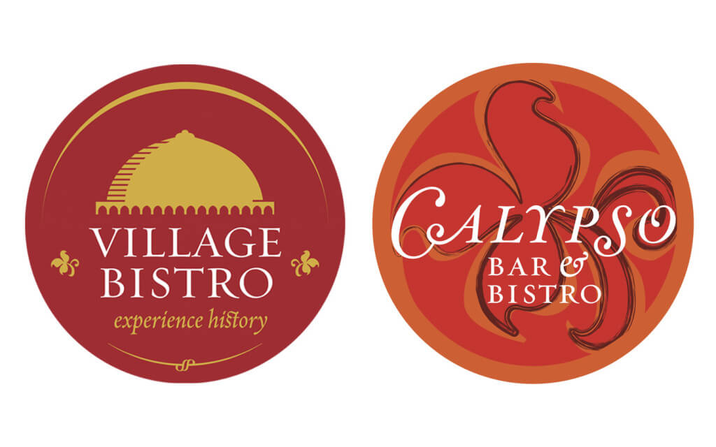 Village-Bistro-Calypso-Codesign-All-Logos